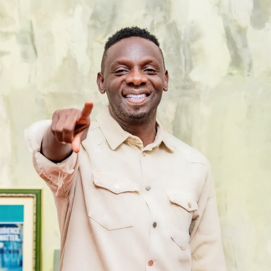 Pastor Wilson Bugembe performing